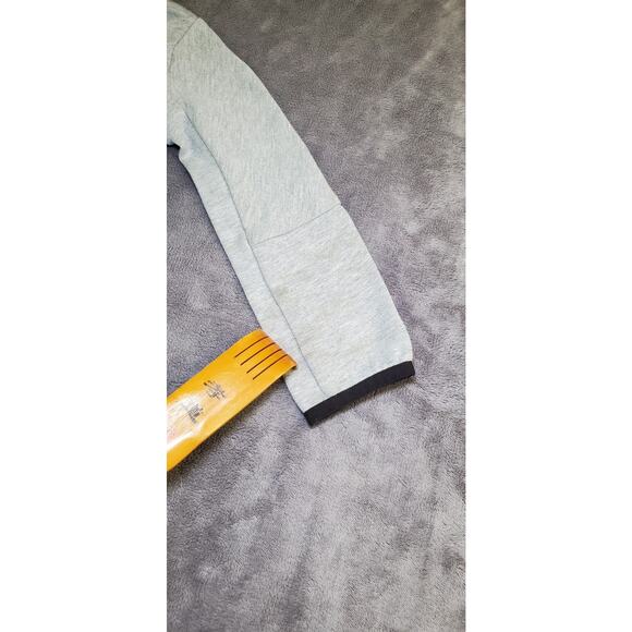 Nike Toddler Size 2T 1-2 YRS Hoodie Tech Fleece Full Zip Gray Baby C18-65 - Picture 7 of 8